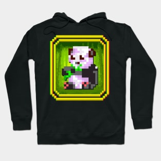 Cute 8-Bit Panda Awesome Animal 8Bit Panda Bear Hoodie